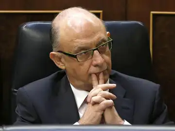Cristóbal Montoro en el Congreso Cristóbal Montoro en el Congreso