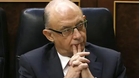 Cristóbal Montoro en el Congreso Cristóbal Montoro en el Congreso