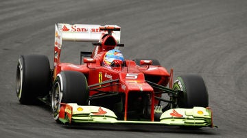 Alonso, con parafina en Hockenheim