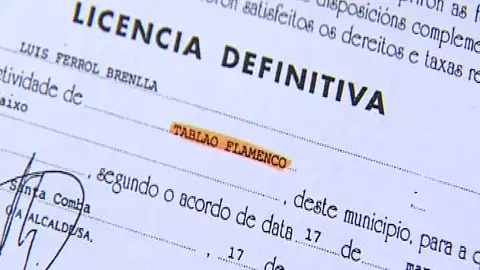 Licencia tablao Licencia tablao