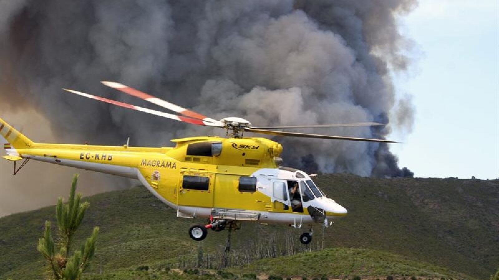 Estabilizado el incendio de Las Hurdes, pero preocupa el de La Vera y el Jerte