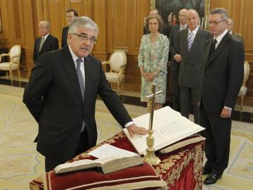 El presidente del Tribunal Supremo jura su cargo 