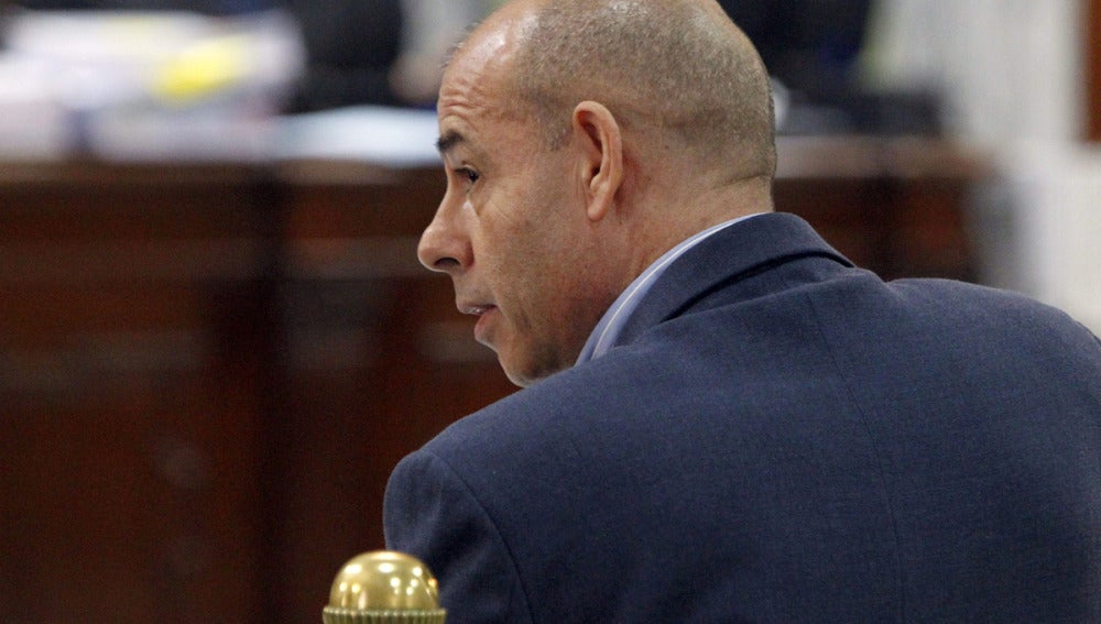 Torres Baena durante la sesión del juicio