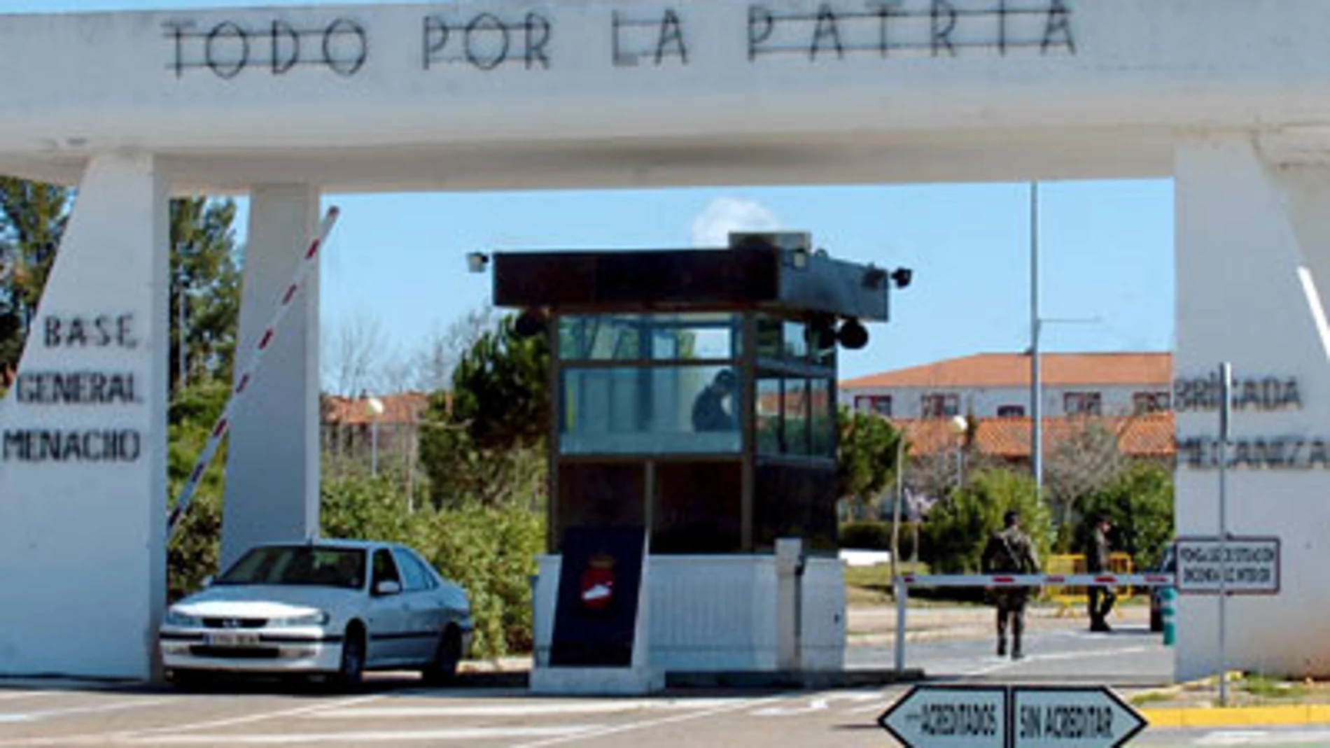 Base militar de Menacho, en Badajoz Base militar de Menacho, en Badajoz