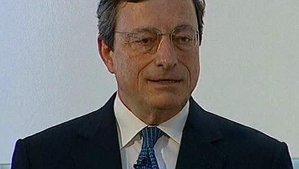Presidente del BCE, Mario Draghi