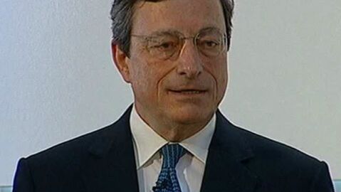 Presidente del BCE, Mario Draghi
