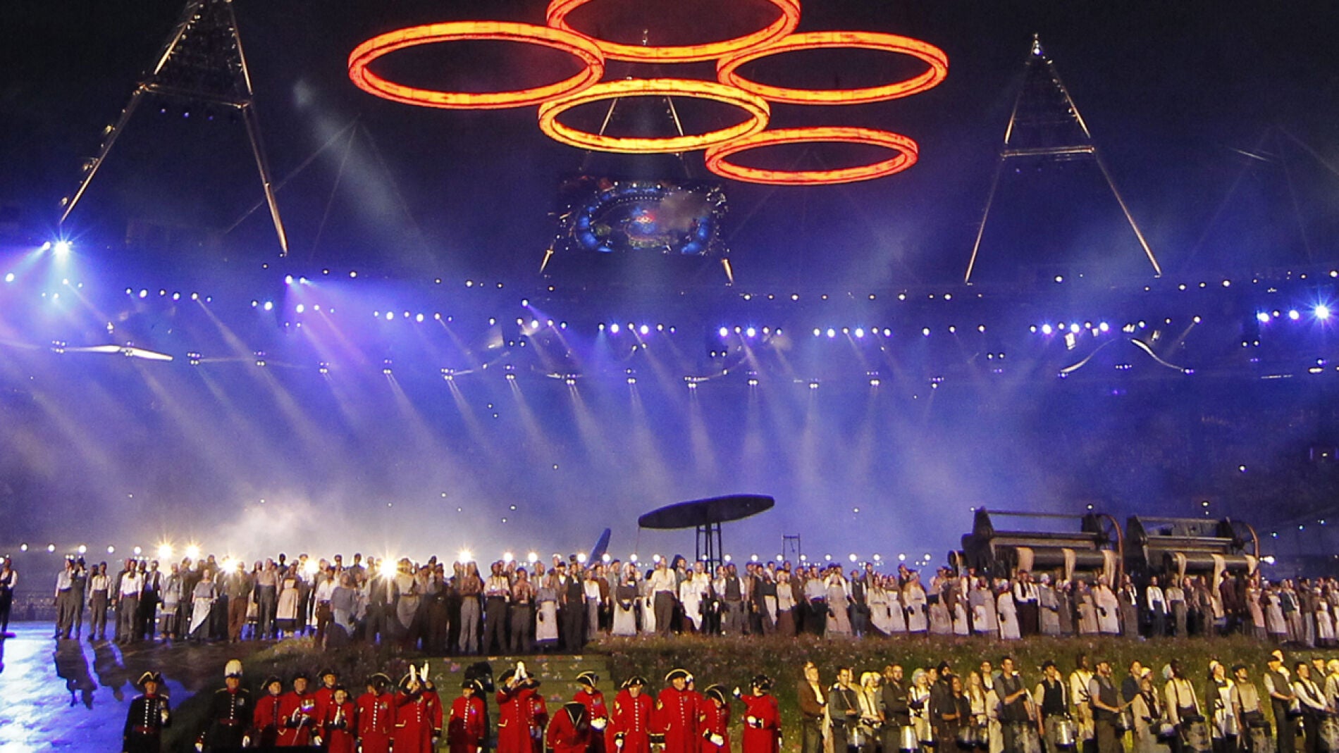 Inaguraci&oacute;n juegos Olimpicos de Londres 2012 ( 28-07-2012)