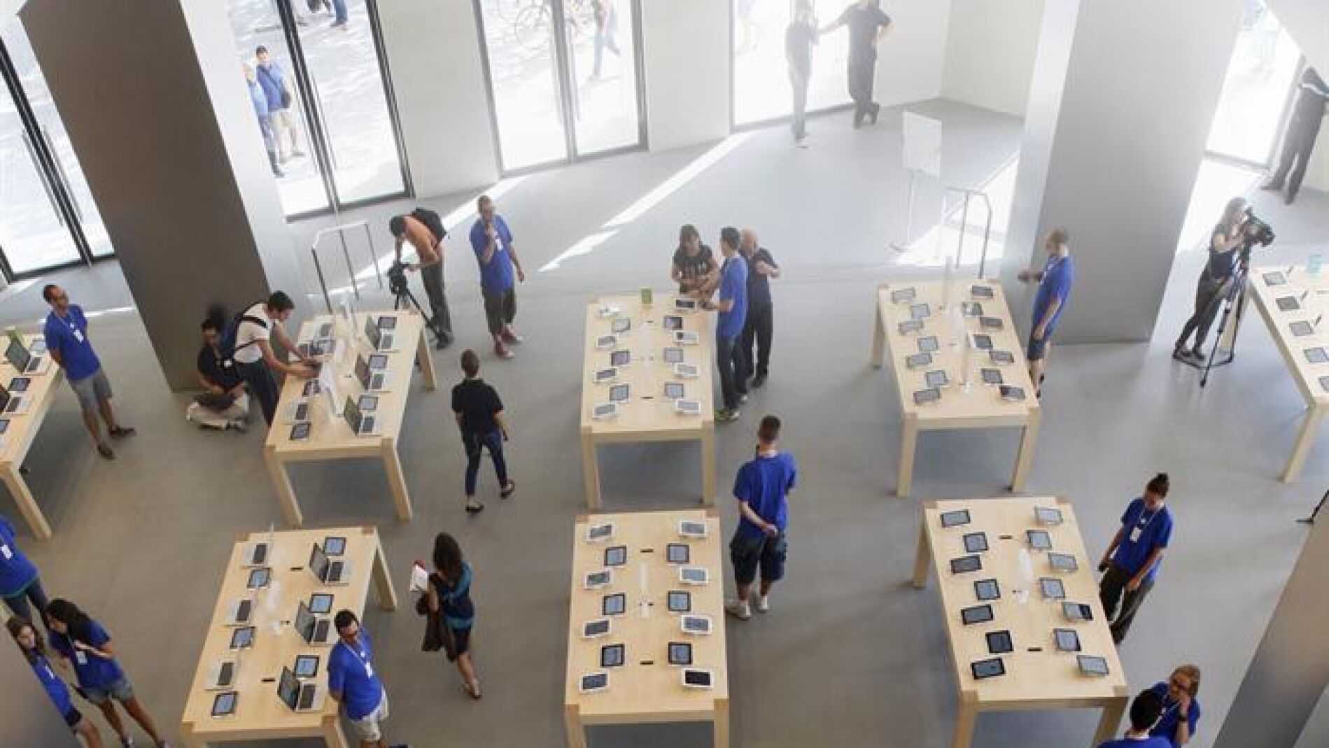 Nueva tienda de Apple en el paseo de Gr&agrave;cia de Barcelona