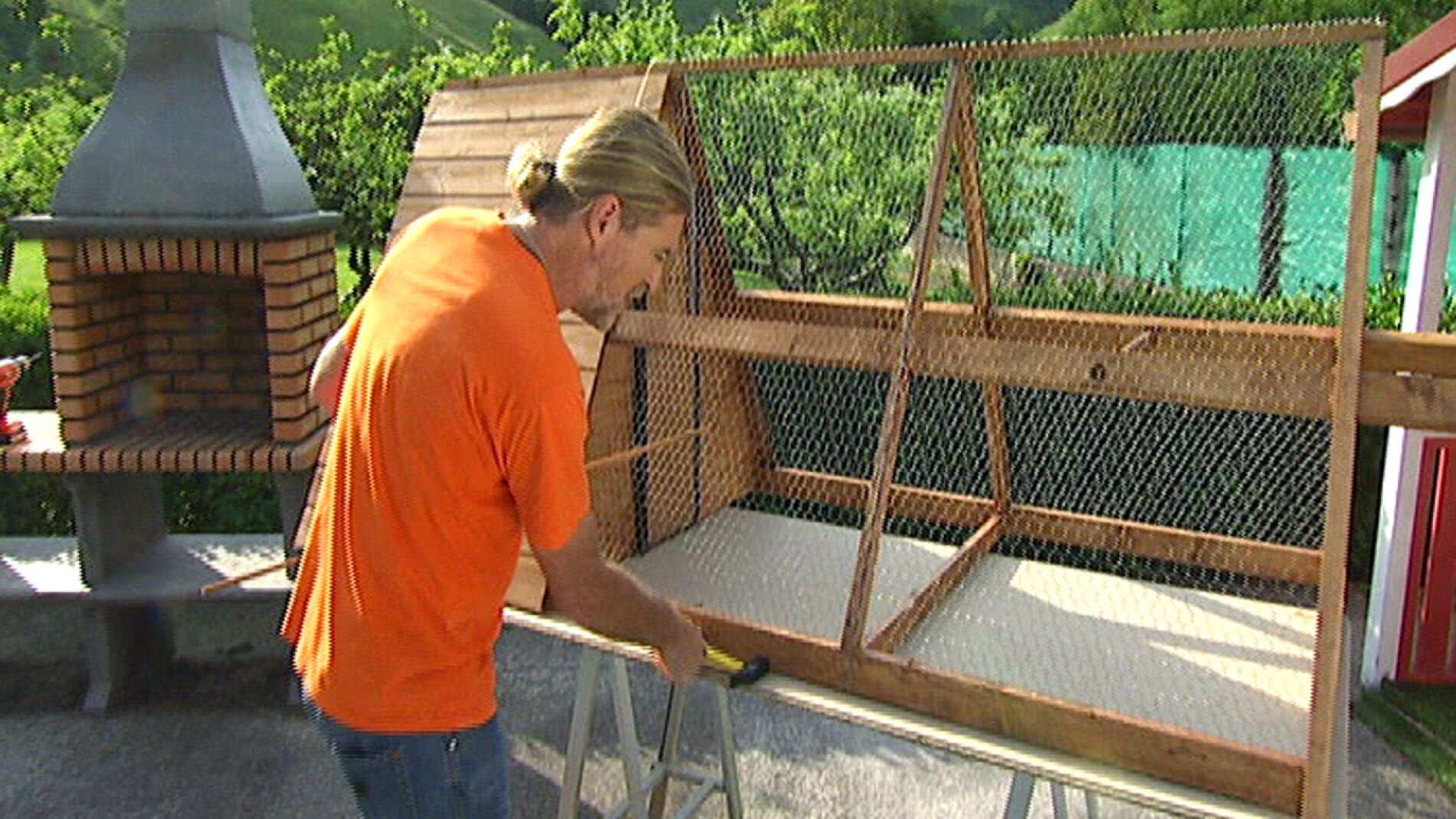 Gallinero m&oacute;vil