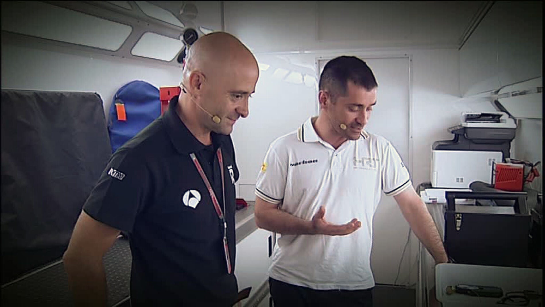 Antonio Lobato, con Toni Cuquerella