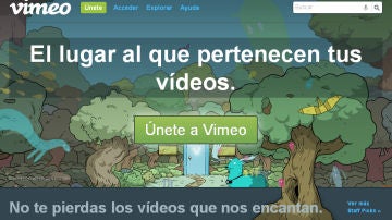 Web de vimeo