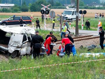 Accidente de autobús en Polonia