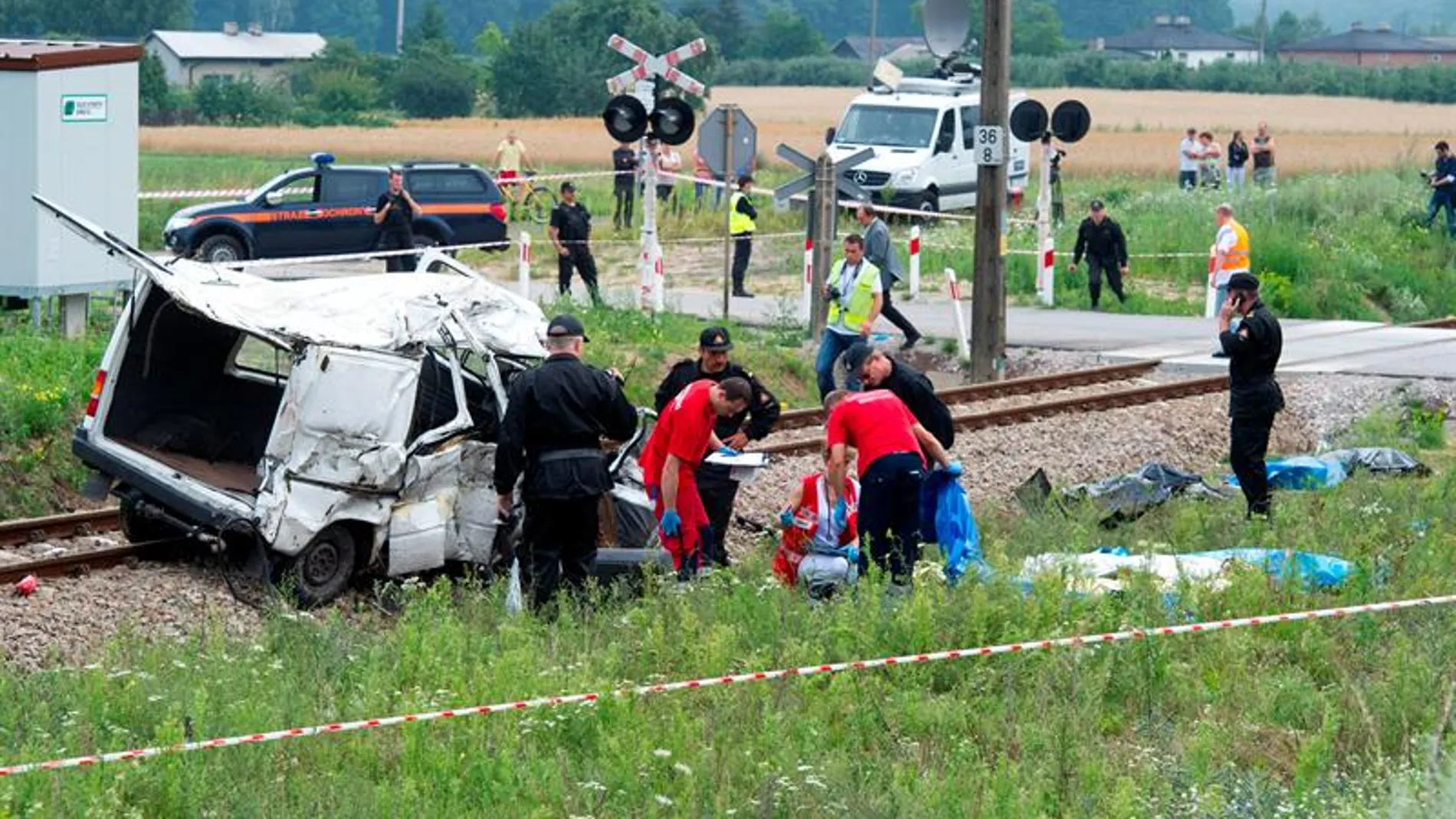 Accidente de autobús en Polonia Accidente de autobús en Polonia