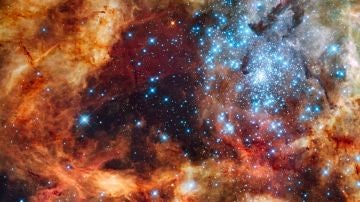 El cúmulo estelar R136