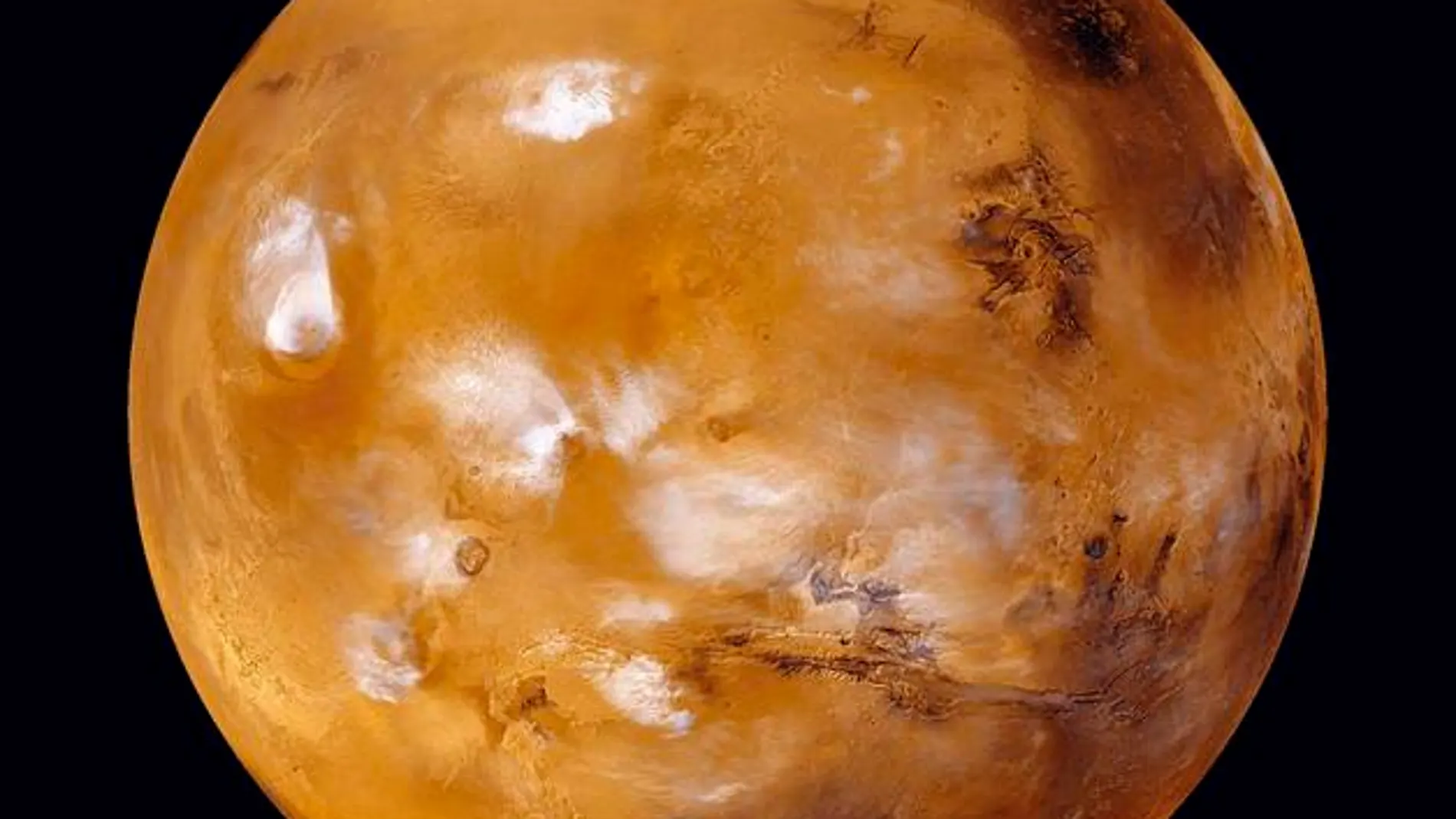 En la imagen de archivo, el planeta Marte en una fotografía facilitada por la NASA. En la imagen de archivo, el planeta Marte en una fotografía facilitada por la NASA.