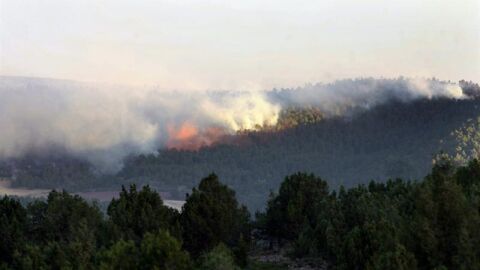 Controlado el incendio del Alto Tajo