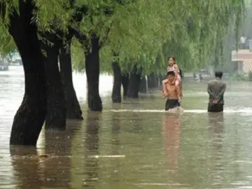 Inundaciones en Corea del Norte Inundaciones en Corea del Norte