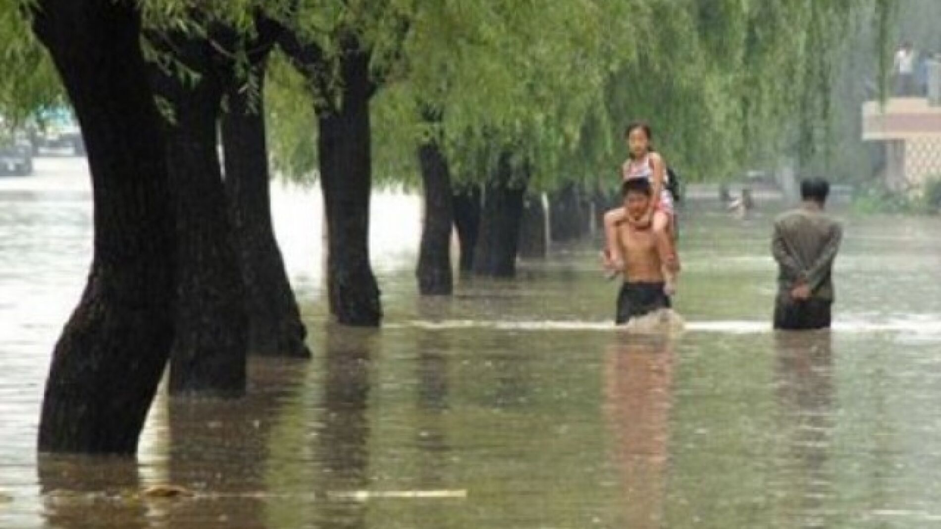Inundaciones en Corea del Norte