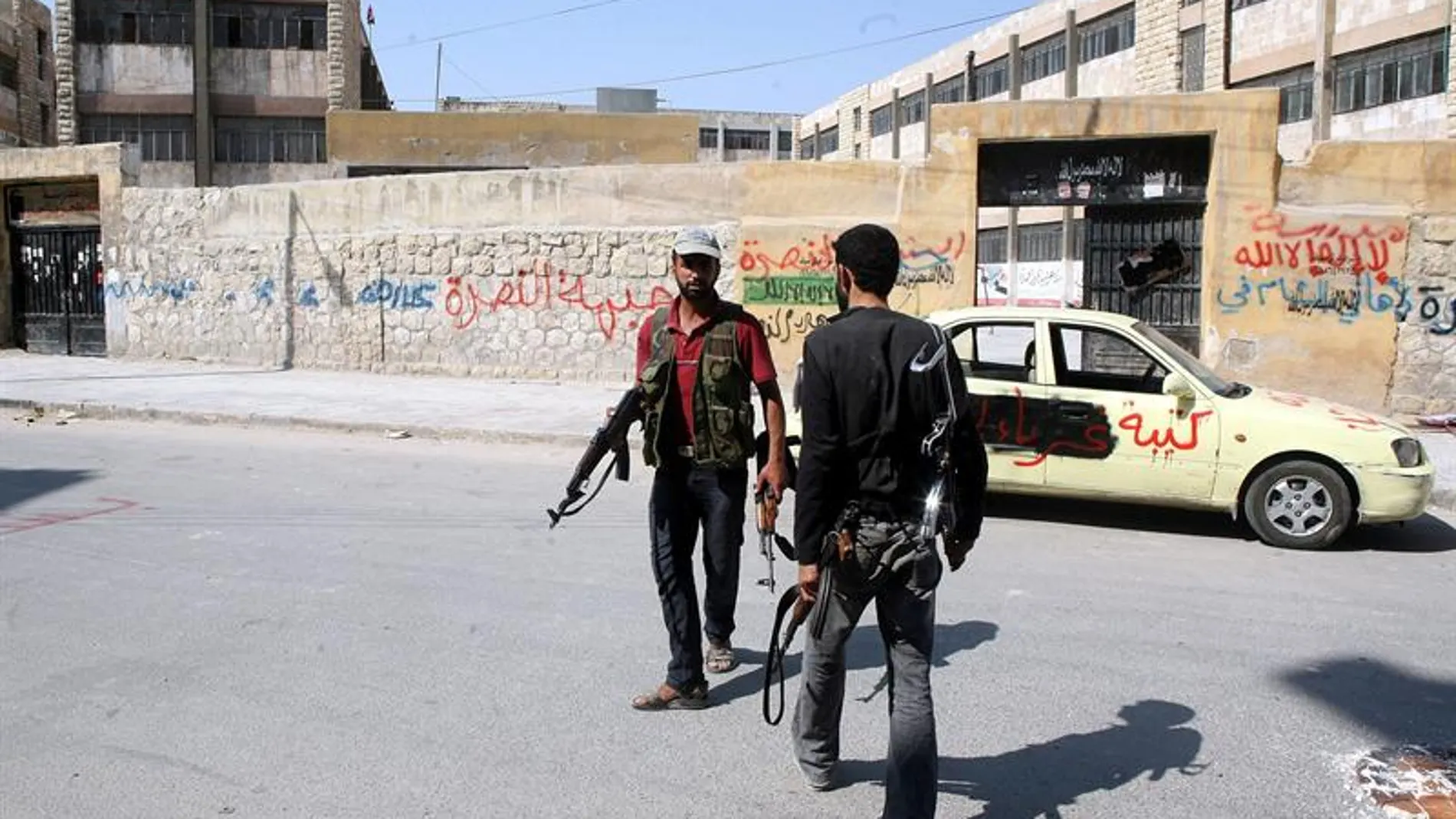 Continúan los disturbios en Alepo Continúan los disturbios en Alepo