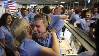 Aterriza el 'curiosity' en Marte