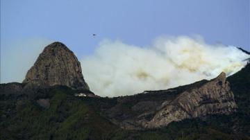 Calcinadas 3.000 hectáreas en La Gomera