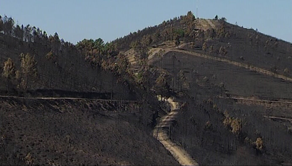 El incendio de Sierra de Gata se da por estabilizado