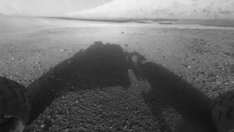 Marte visto desde el Curiosity Marte visto desde el Curiosity