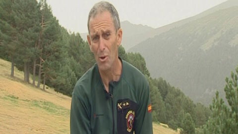 Teniente de la Guardia Civil de monta&ntilde;a