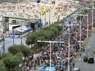 Manifestación en San Sebastián