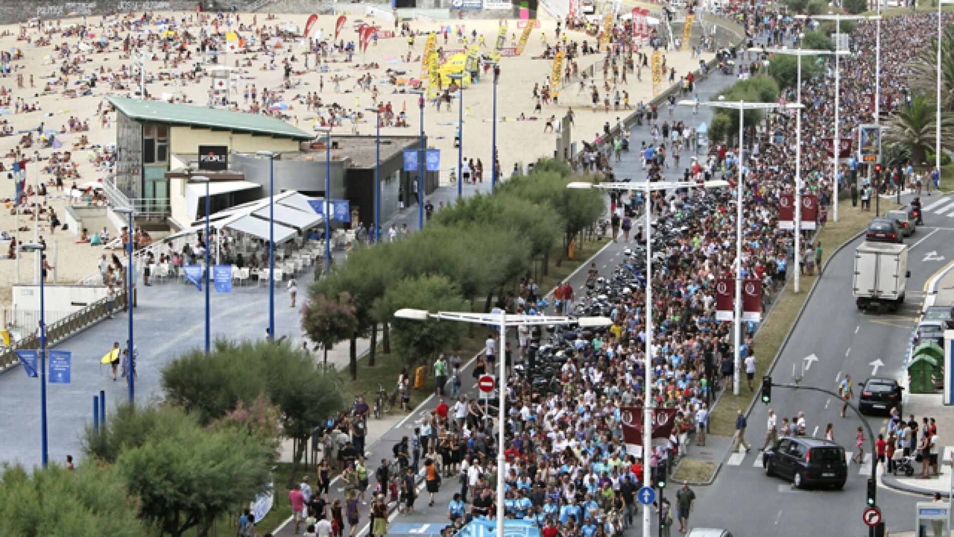 Manifestaci&oacute;n en San Sebasti&aacute;n