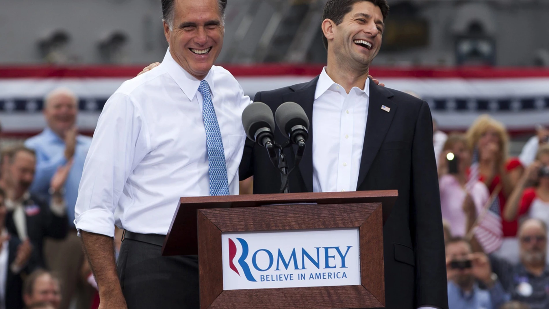 Romney se confunde y presenta a Ryan como el próximo 'presidente' de Estados Unidos Romney se confunde y presenta a Ryan como el próximo 'presidente' de Estados Unidos