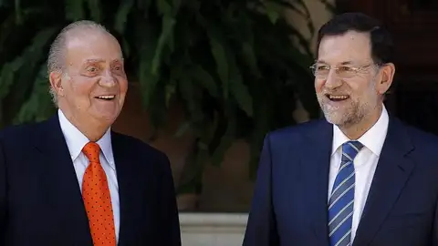 Rajoy y el Rey en Marivent Rajoy y el Rey en Marivent