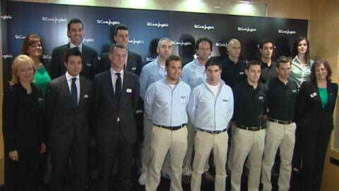 Uniforme masculino para los empleados de El Corte Ingl&eacute;s