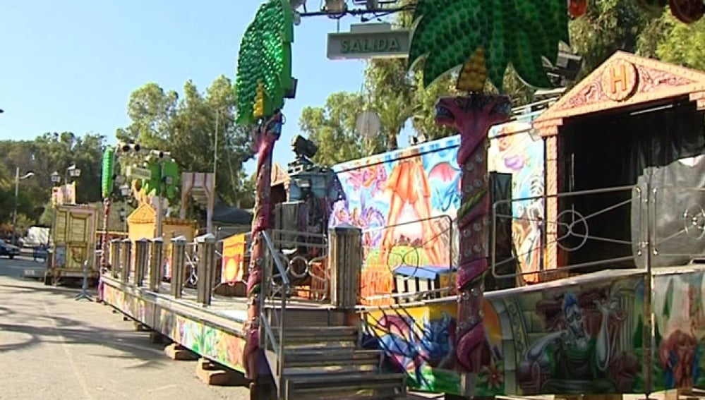 Atracción en la feria de Guardamar