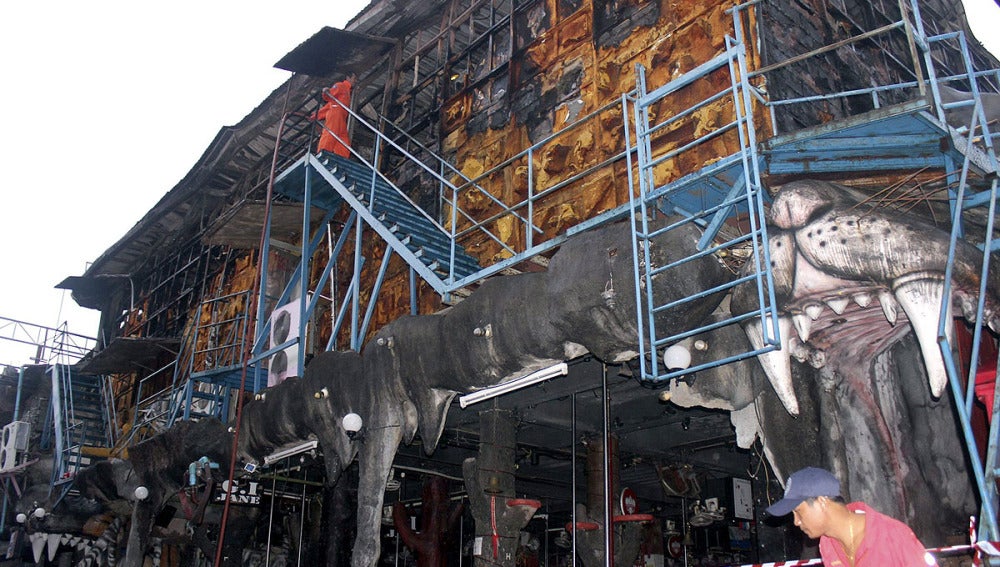 Incendio de una discoteca en Tailandia