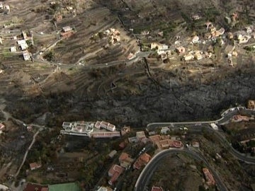 Así ha quedado La Gomera tras los incendios