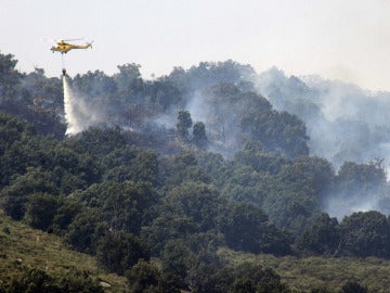 Incendio en Ávila