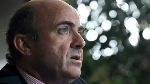 El ministro Luis de Guindos El ministro Luis de Guindos