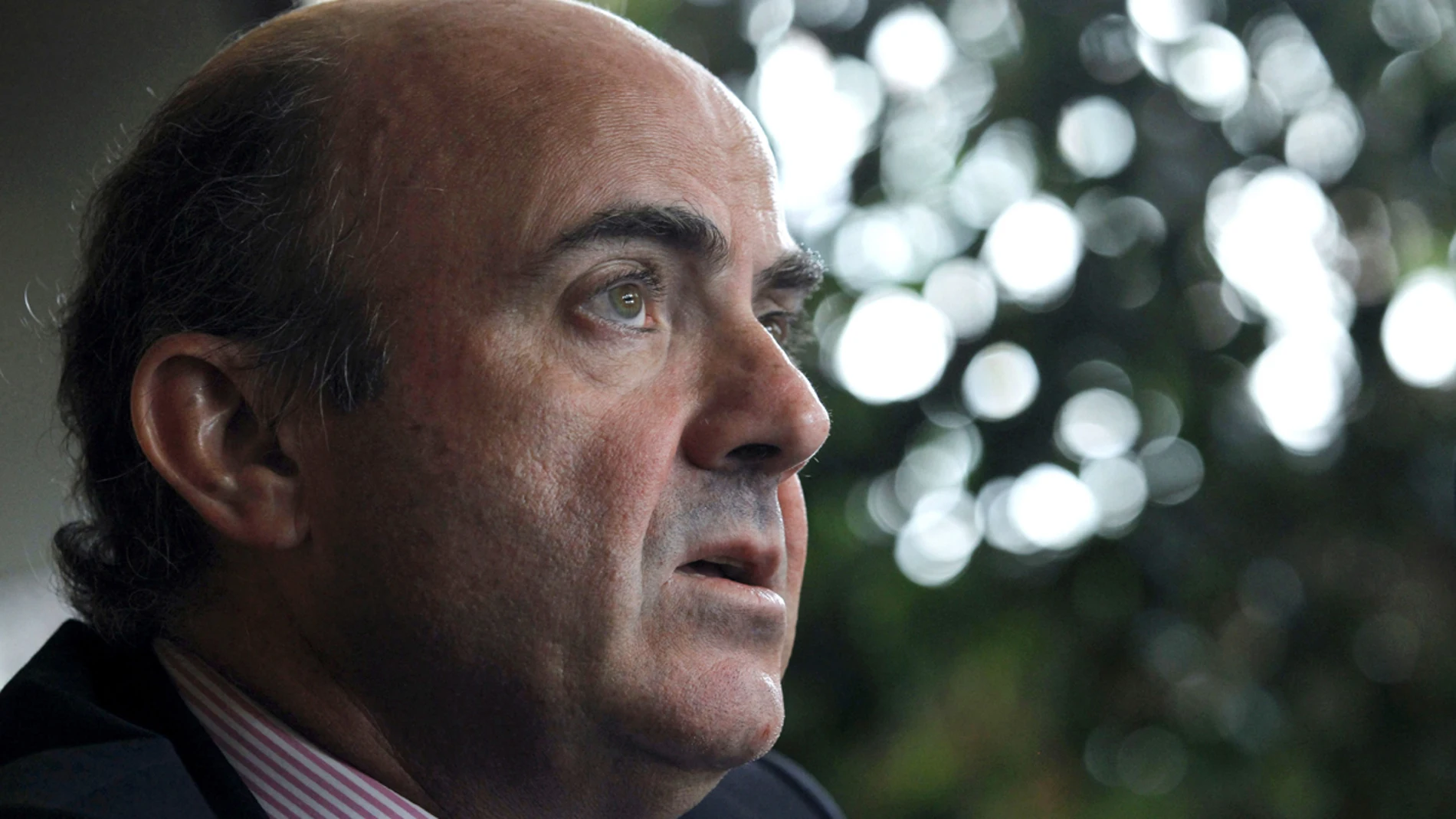 El ministro Luis de Guindos El ministro Luis de Guindos