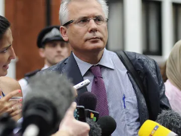 Garzón en la embajada de Ecuador Garzón en la embajada de Ecuador