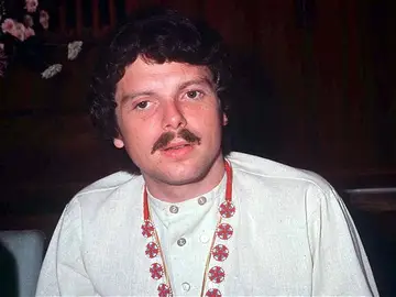 El cantante Scott McKenzie El cantante Scott McKenzie