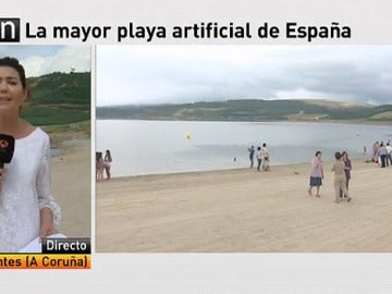 La mayor playa artificial de España