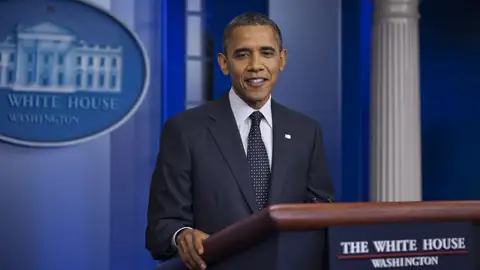 Barack Obama en rueda de prensa Barack Obama en rueda de prensa