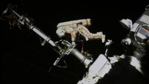 El astronauta ruso Gennady Padalka 