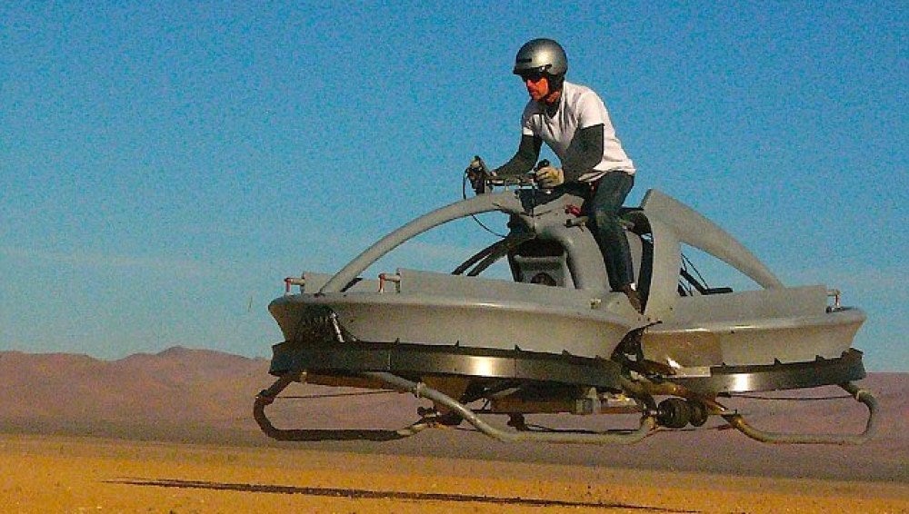 Moto voladora de Aerofex