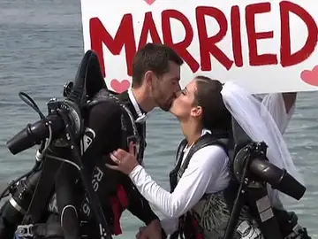 Una boda a propulsión Una boda a propulsión