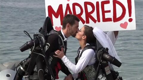 Una boda a propulsi&oacute;n