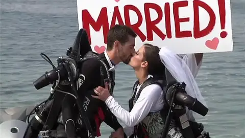 Una boda a propulsión Una boda a propulsión