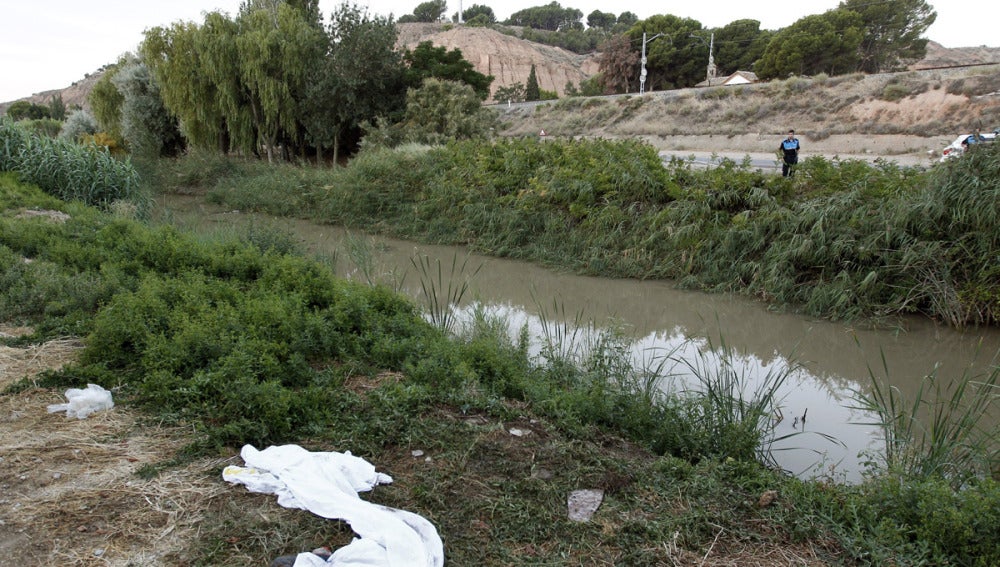 Lugar del accidente de tráfico en Tudela