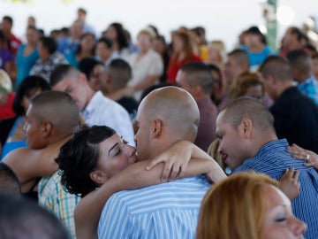 103 parejas se caan durante una boda masiva celebrada en una cárcel de Ciudad Juarez